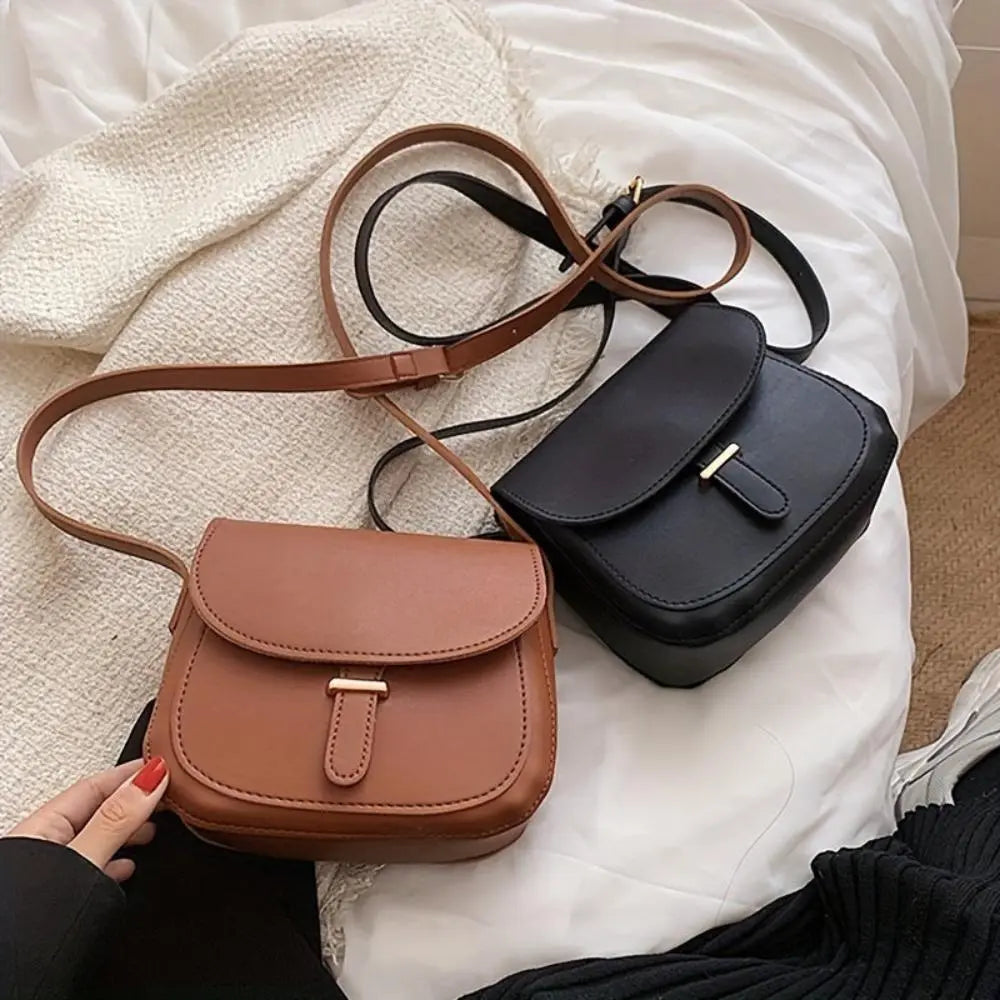 Amelia Retro Saddle Shoulder Bag