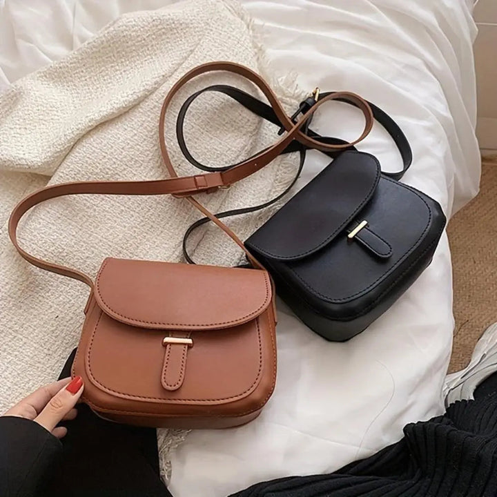 Amelia Retro Saddle Shoulder Bag