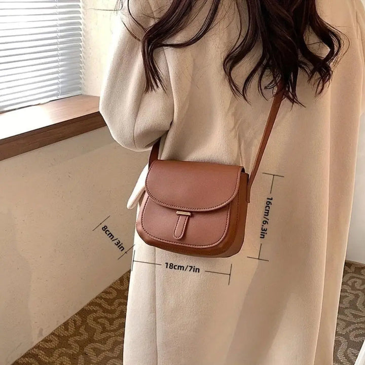 Amelia Retro Saddle Shoulder Bag