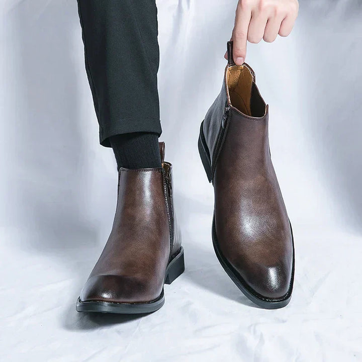 Cooper | Leather Chelsea Boots