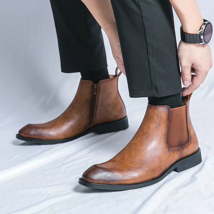 Cooper | Leather Chelsea Boots